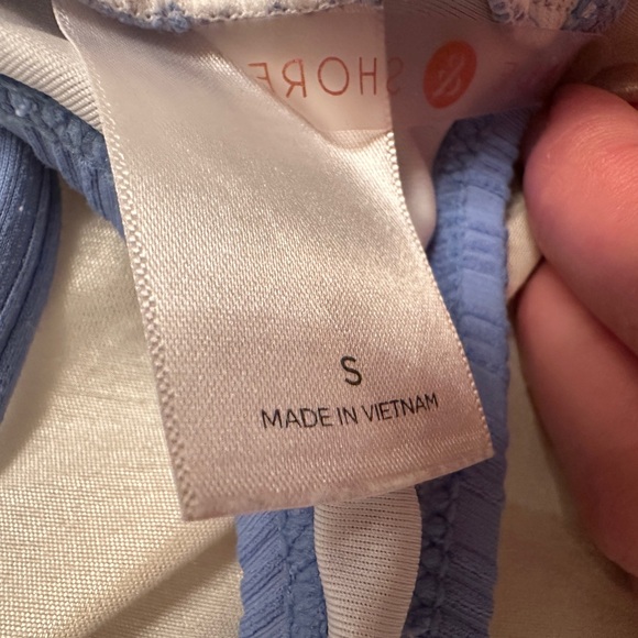 Shade & Shore Light Blue Bikini Top - Picture 3 of 4